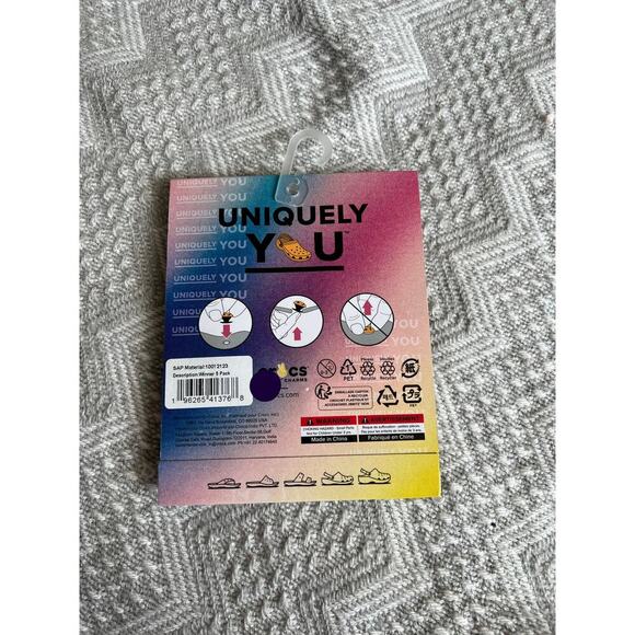 Crocs Winner Jibbitz Charms 5-Pack, New! - Picture 3 of 4